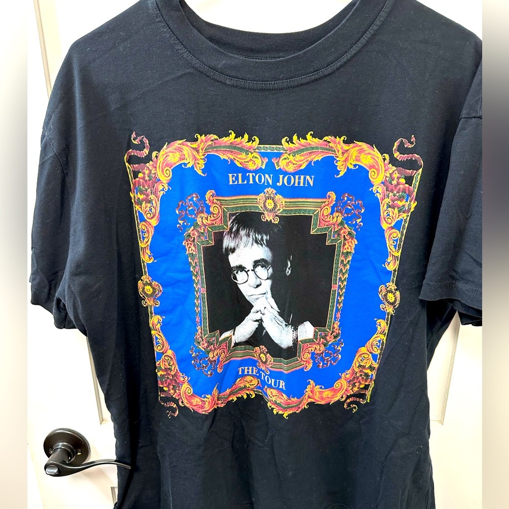 Zara Brand Elton John Graphic T-Shirt